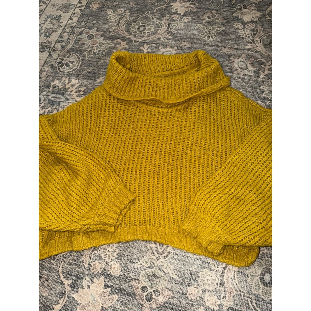 Anthropologie Pilcro Zamora Cowl Turtleneck Sweater